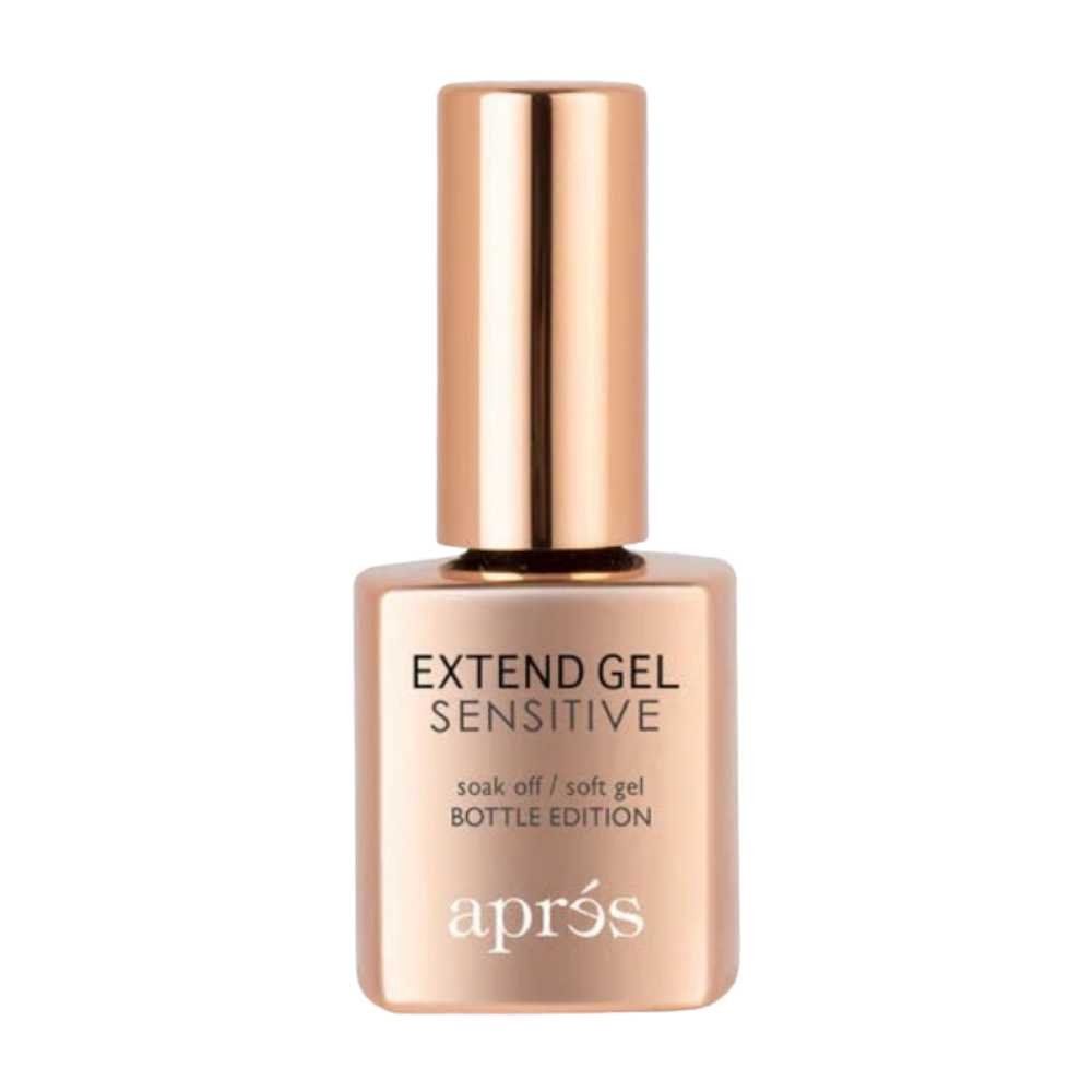 Apres Extend Gel Sensitive Bottle Edition Version 2 | Nail Mall Bradford Gold Bottle 15mL