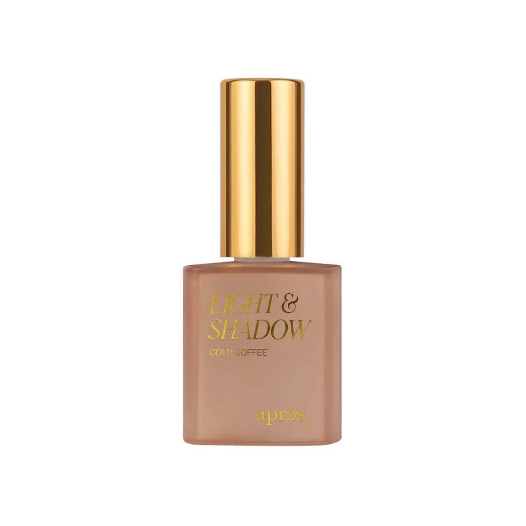 Apres Gel Couleur Sheer Cold Coffee SHGC603 Gel Polish | Nail Mall Bradford Matte Brown Bottle