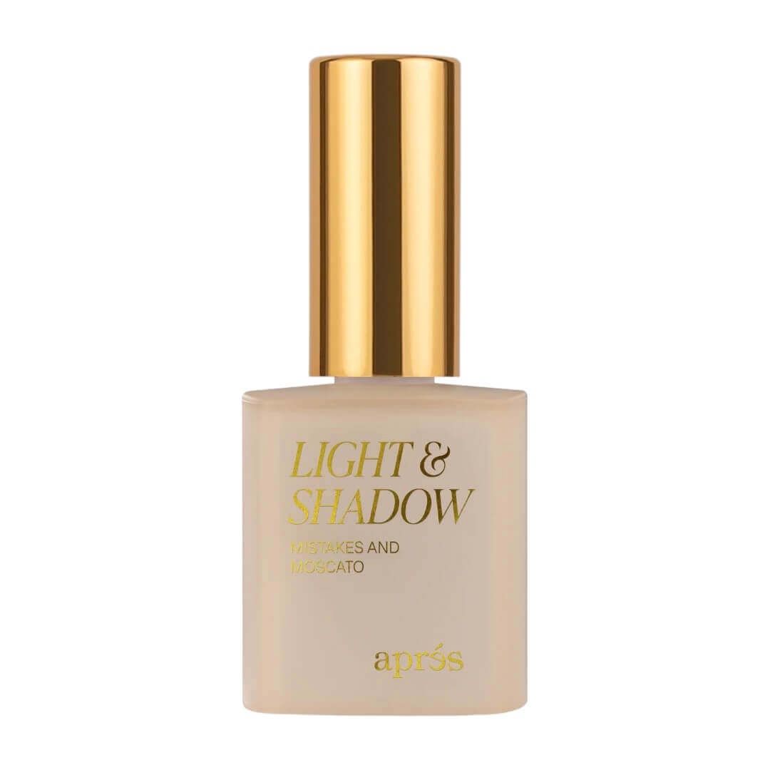 Apres Gel Couleur Sheer Mistakes and Moscato SHGC609 Gel Polish | Nail Mall Bradford Matte Beige Bottle