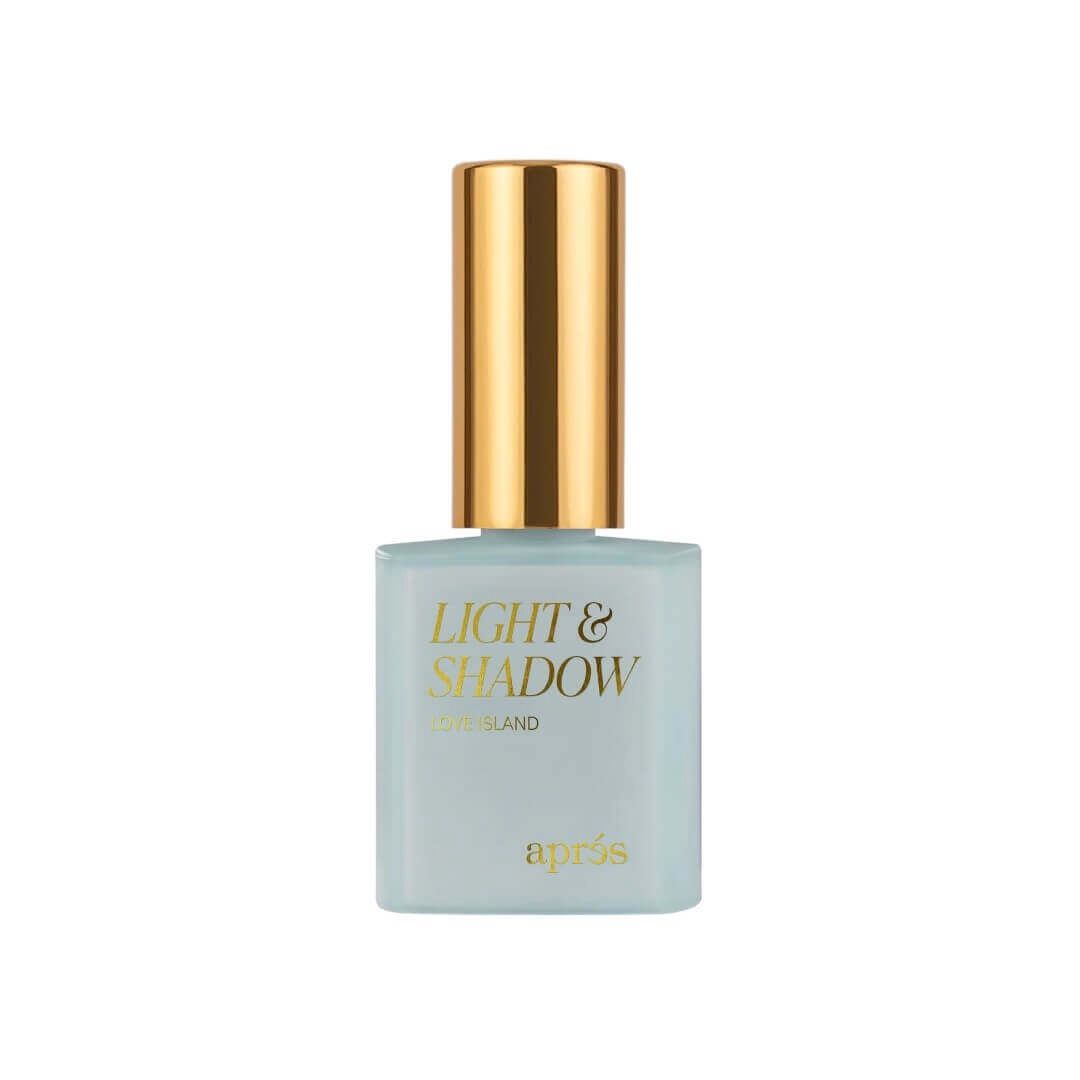 Apres Gel Couleur Sheer Love Island SHGC504 Gel Polish | Nail Mall Barrie Matte Light Blue Bottle