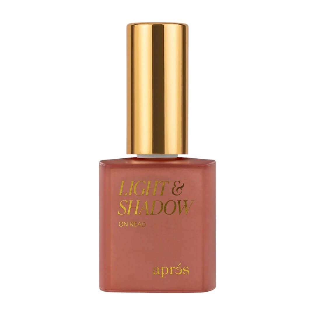 Apres Gel Couleur Sheer On Read SHGC701 Gel Polish | Nail Mall Bradford Matte Red Bottle