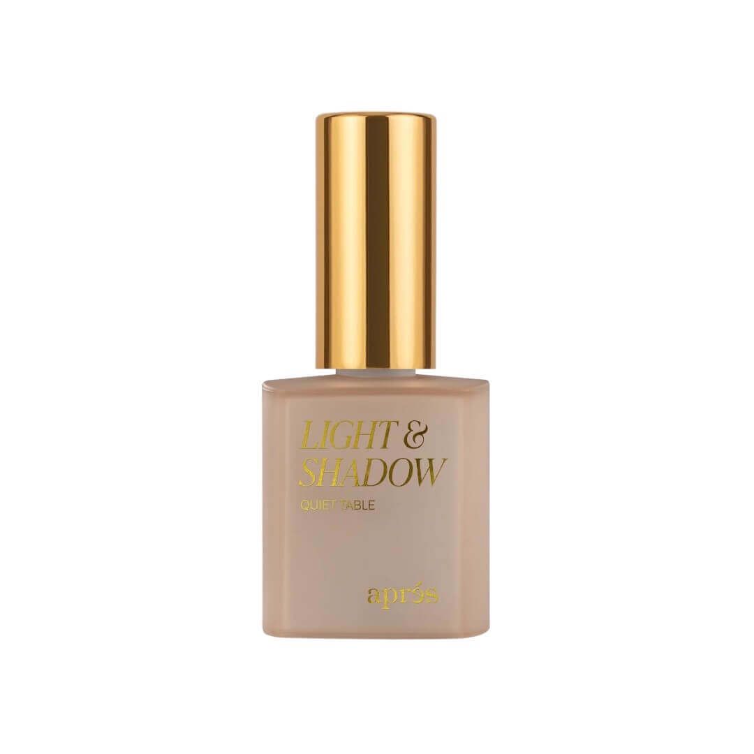 Apres Gel Couleur Sheer Quiet Table SHGC606 Gel Polish | Nail Mall Barrie Matte Beige Bottle