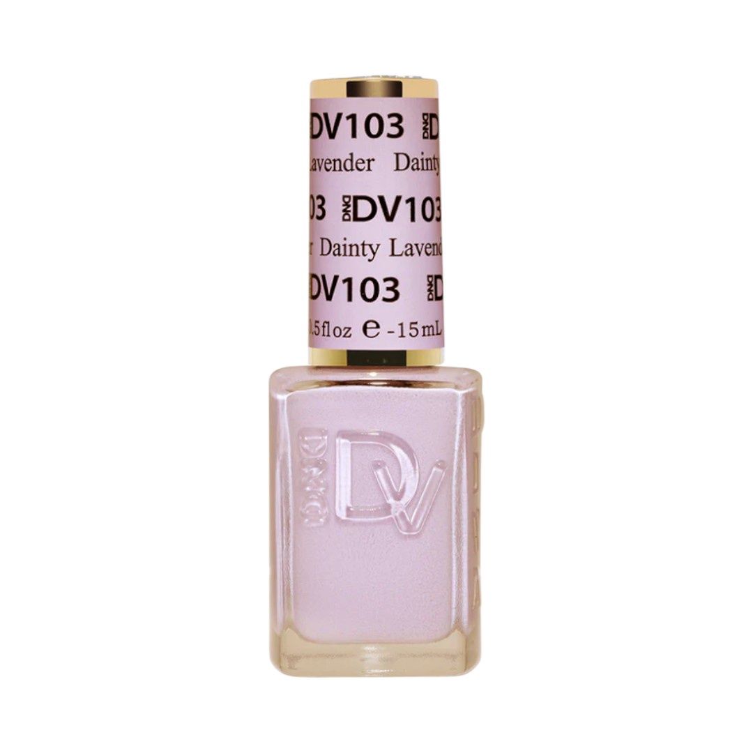 DND-Diva DV103 Dainty Lavender, Type: Nail Lacquer