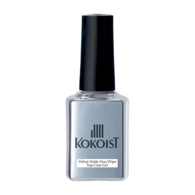 Kokoist Velvet Matte Non Wipe Top Coat 15mL - Gel Polish