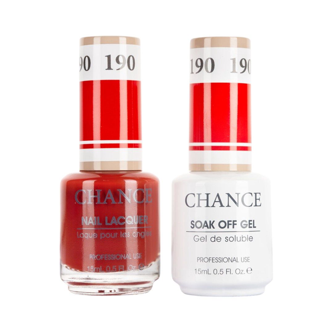Chance by Cre8tion Gel &amp; Nail Polish Combo {190-199}, Colour: 190