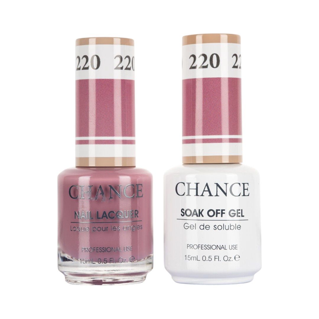 Chance by Cre8tion Gel &amp; Nail Polish Combo {220-229}, Colour: 220