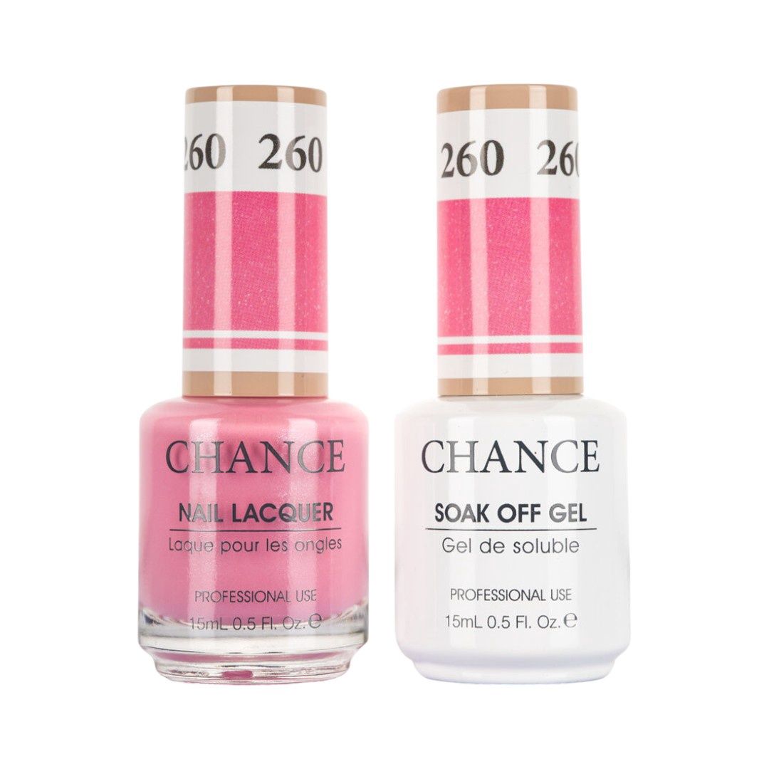 Chance by Cre8tion Gel &amp; Nail Polish Combo {260-269}, Colour: 260