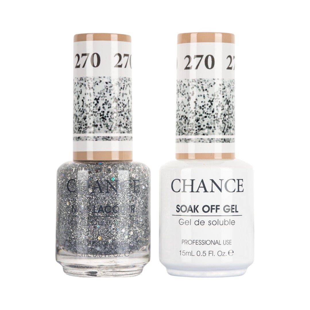 Chance by Cre8tion Gel &amp; Nail Polish Combo {270-279}, Colour: 270
