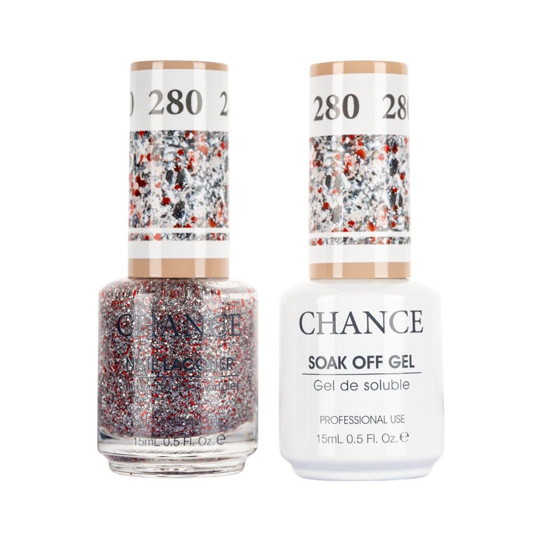 Chance by Cre8tion Gel &amp; Nail Polish Combo {280-289}, Colour: 280