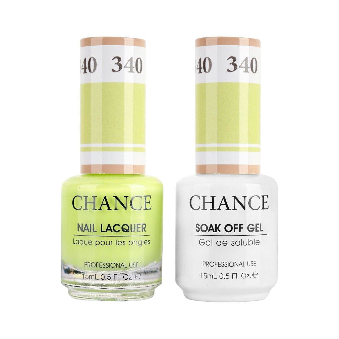 Chance by Cre8tion Gel &amp; Nail Polish Combo {340-349}, Colour: 340