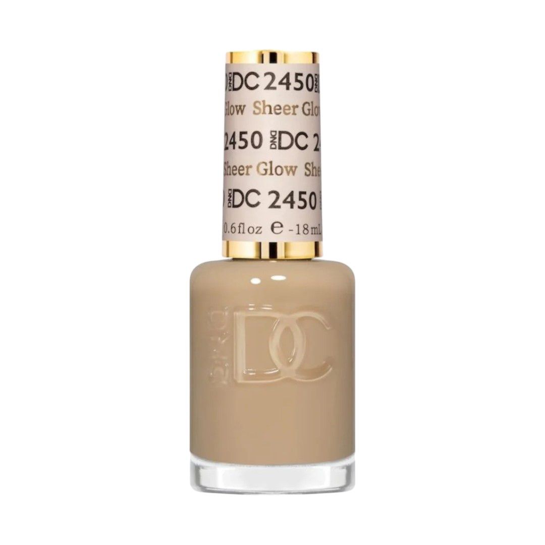 DND-DC DC2450 Sheer Glow, Type: Nail Lacquer