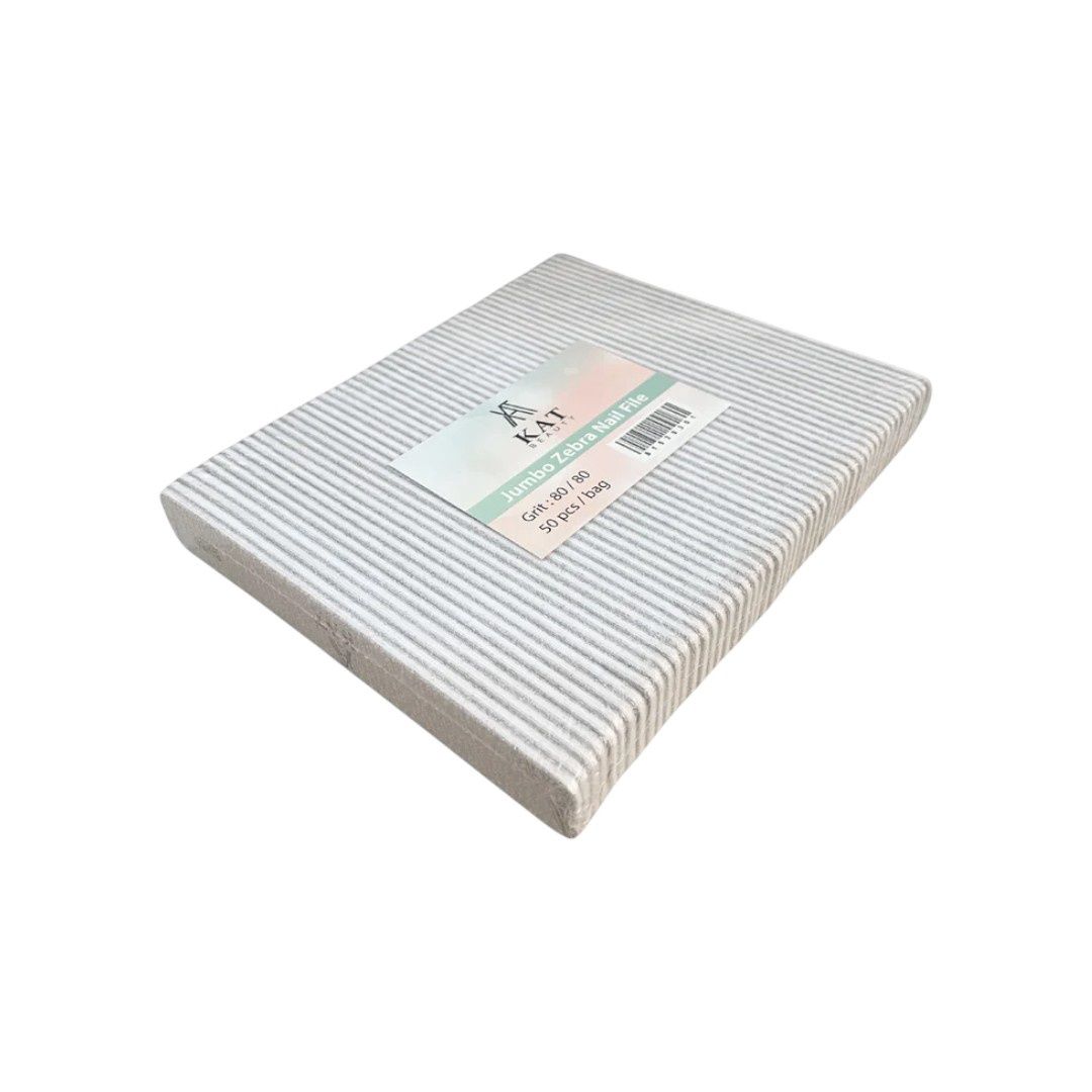 KAT Jumbo USA Nail File 80/80 (Pack of 50)
