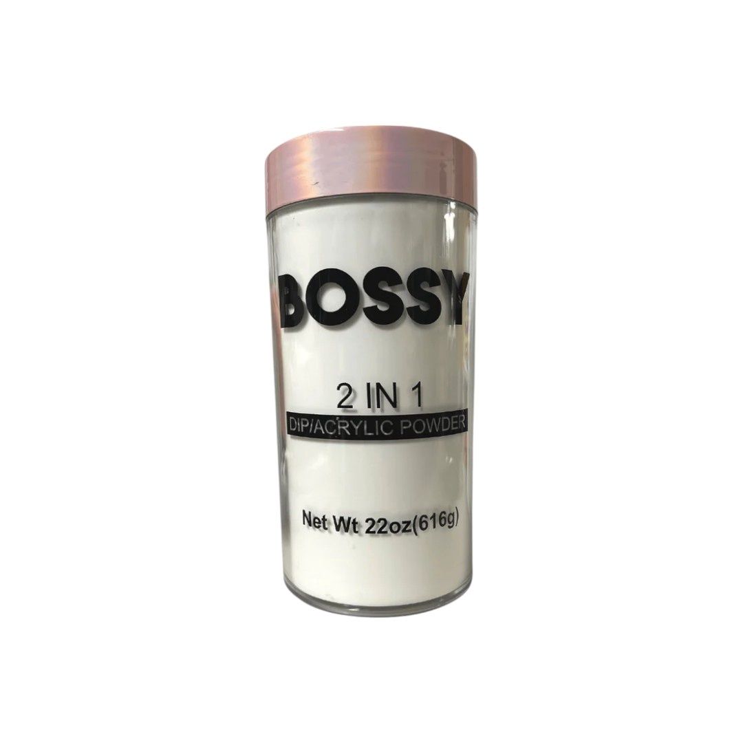 Bossy 2in1 Dip &amp; Acrylic Powder 22oz, Color: Clear