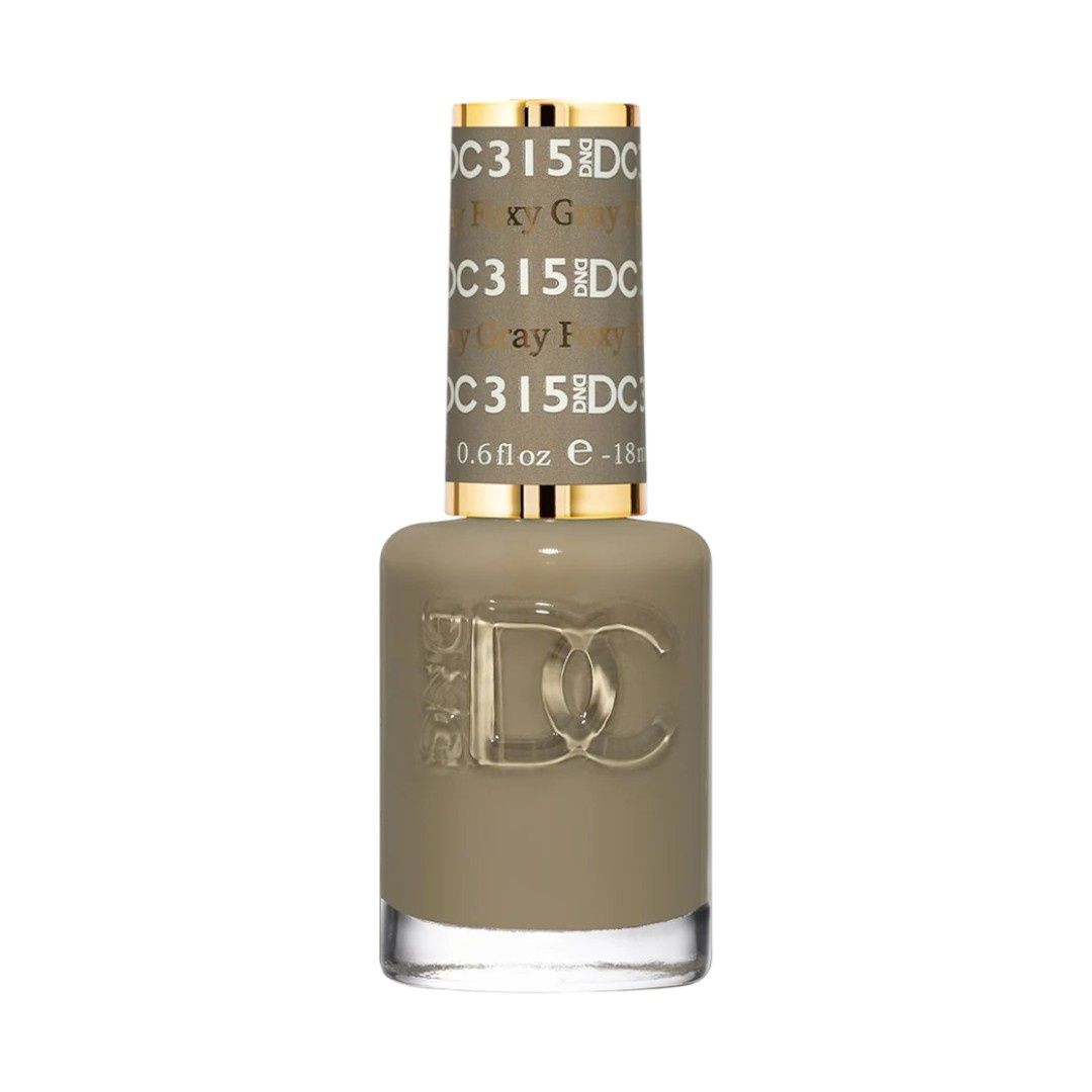 DND-DC DC315 Foxy Gray, Type: Nail Lacquer