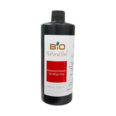 Bio Natural Diamond Glossy Top Coat 16oz - Gel Polish