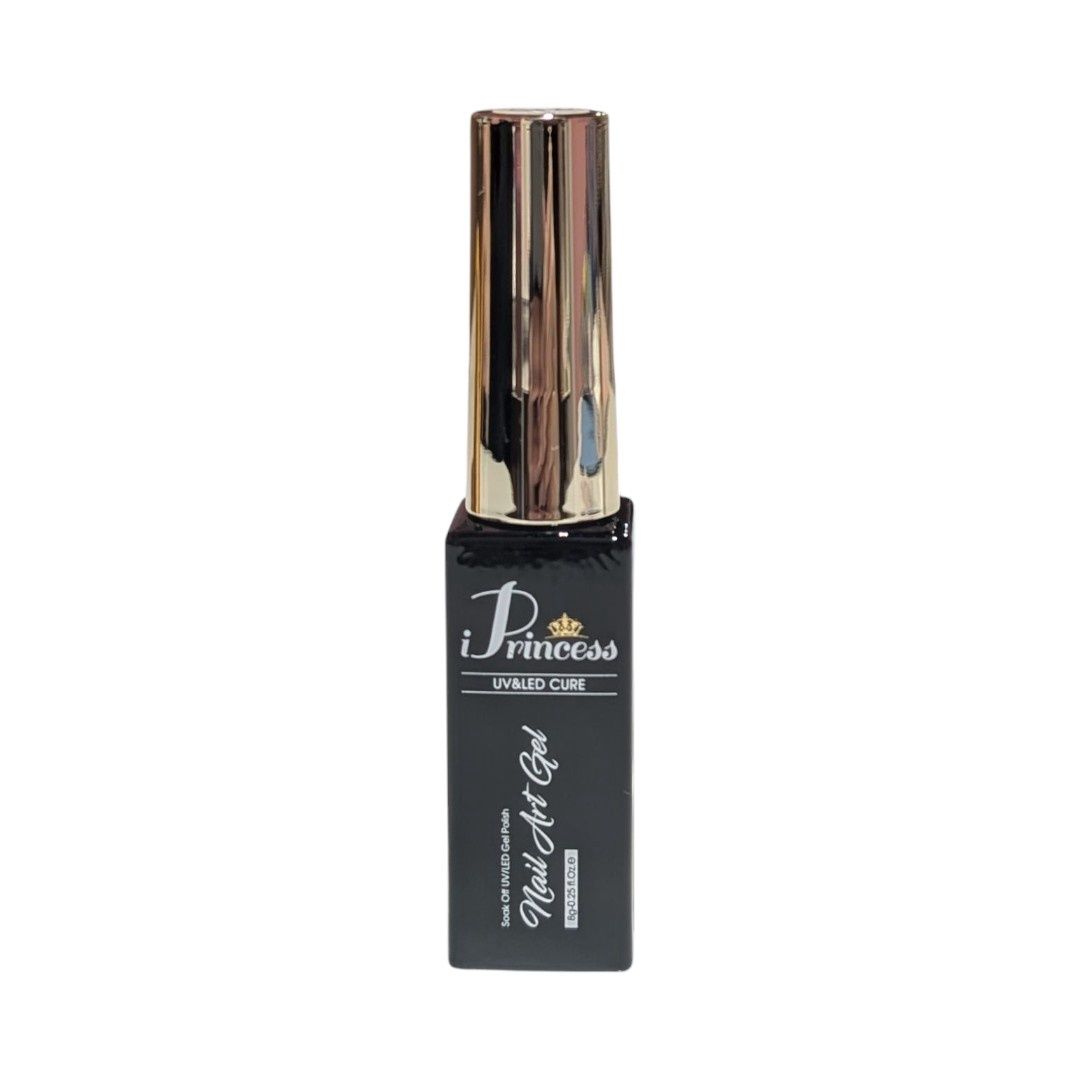 iPrincess Detailing Nail Art Gel 0.25oz, Colour: 016.Black