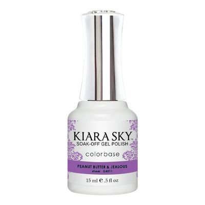 Kiara Sky Peanut Butter &amp; Jealous Gel Polish Nail Art Nail Mall Canada Nail Supply Bradford