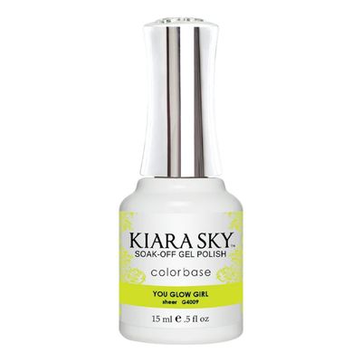 Kiara Sky You Glow Girl Gel Polish Nail Art Nail Mall Canada Nail Supply Bradford