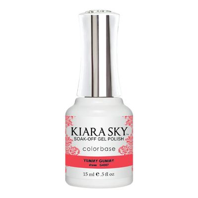 Kiara Sky Yummy Gummy Gel Polish Nail Art Nail Mall Canada Nail Supply Bradford