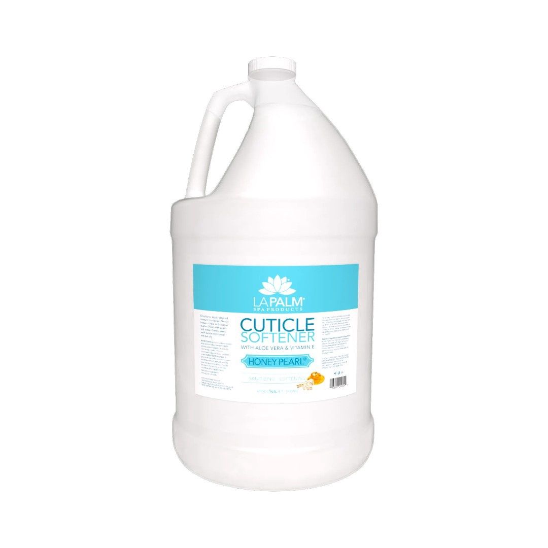 La Palm Cuticle Softener 1Gallon, Fragrance: Honey Pearl
