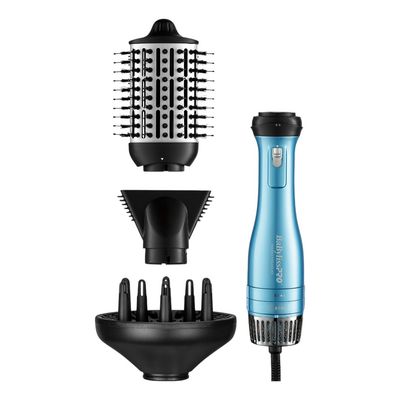BabylissPro Nano Titanium Detachable 3 IN 1 Hot Air Brush &amp; Dryer