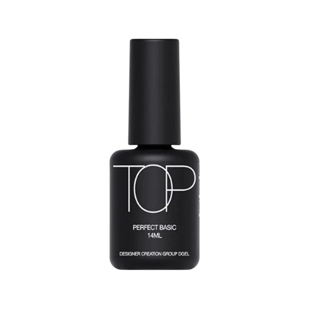 DGel Matt Top Coat No Wipe 15mL - Gel Polish Hema Free