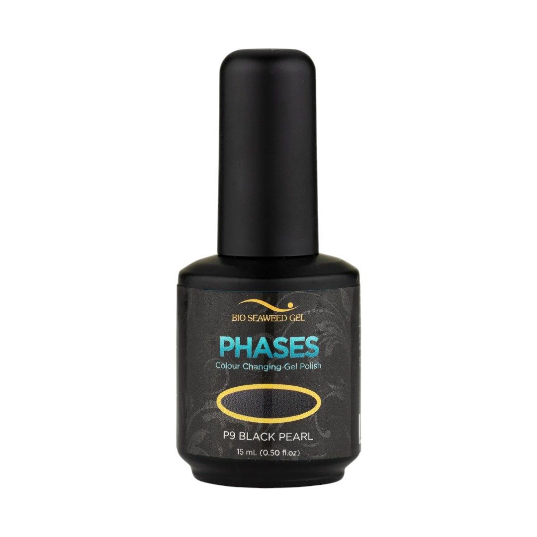 Bio Seaweed Black Pearl Gel Polish Colour Changing Nail Art Nail Mall Canada Nail Supply Bradford