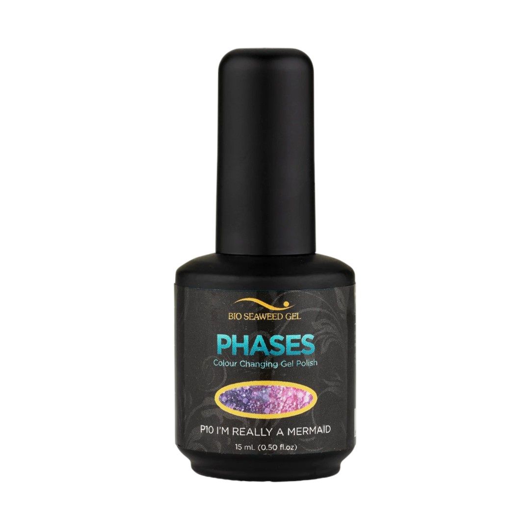 Bio Seaweed I&#39;m Really A Mermaid Gel Polish Colour Changing Nail Art Nail Mall Canada Nail Supply Bradford
