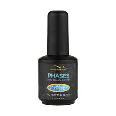Bio Seaweed Mermaid Tears Gel Polish Colour Changing Nail Art Nail Mall Canada Nail Supply Bradford