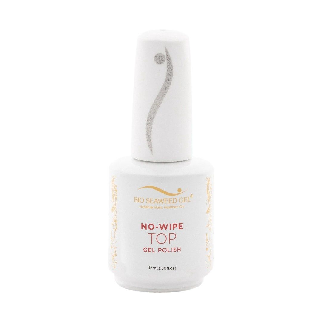 Bio Seaweed No-Wipe Top Coat {New Formula} Gel Polish Nail Art Nail Mall Canada Nail Supply Bradford