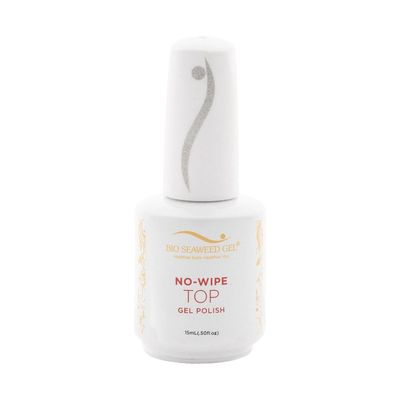 Bio Seaweed No-Wipe Top Coat {New Formula} Gel Polish Nail Art Nail Mall Canada Nail Supply Bradford