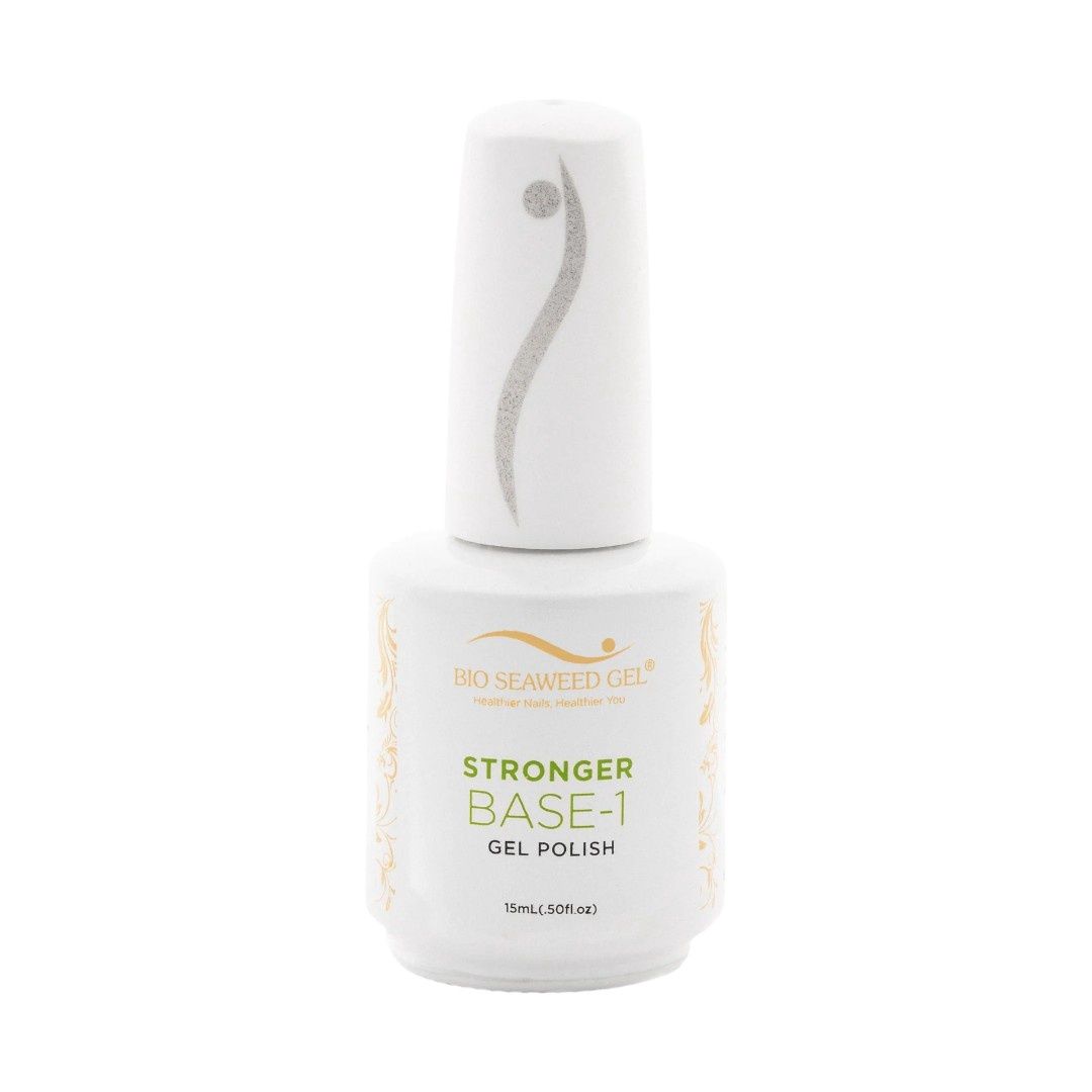 Bio Seaweed Stronger Base-1 {New Formula} Gel Polish Nail Art Nail Mall Canada Nail Supply Bradford
