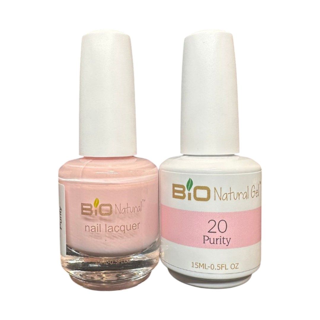 Bio Natural Gel &amp; Nail Polish Combo {20-29}, Colour: 20