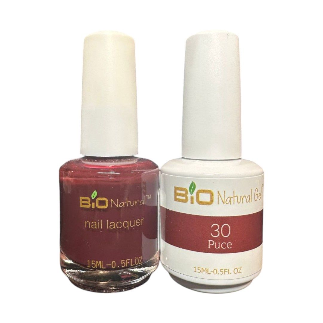 Bio Natural Gel &amp; Nail Polish Combo {30-39}, Colour: 30