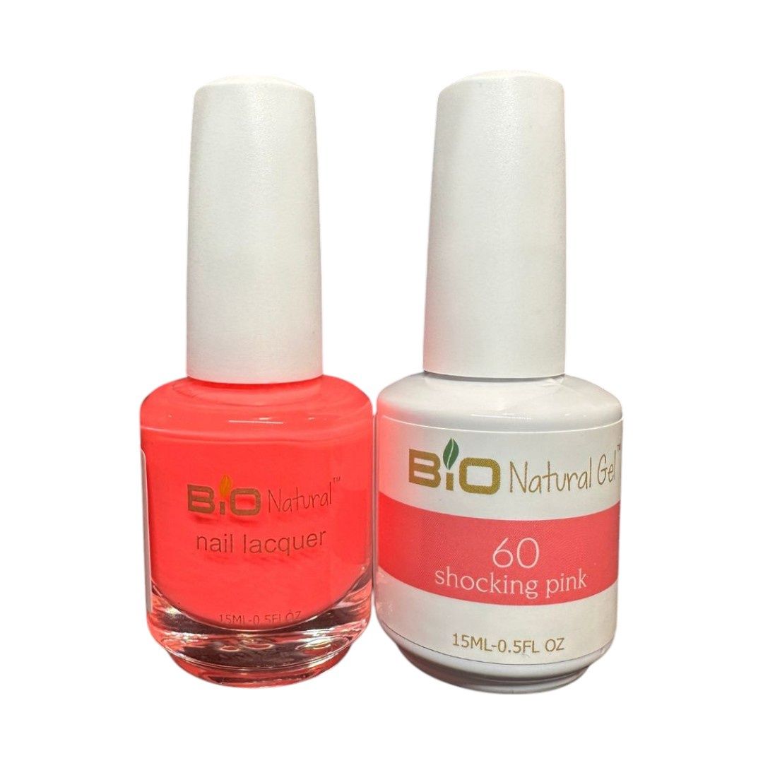 Bio Natural Gel &amp; Nail Polish Combo {60-69}, Colour: 60
