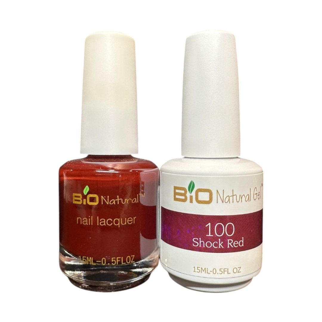 Bio Natural Gel &amp; Nail Polish Combo {100-109}, Colour: 100