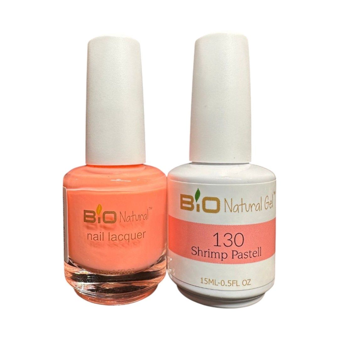 Bio Natural Gel &amp; Nail Polish Combo {130-139}, Colour: 130