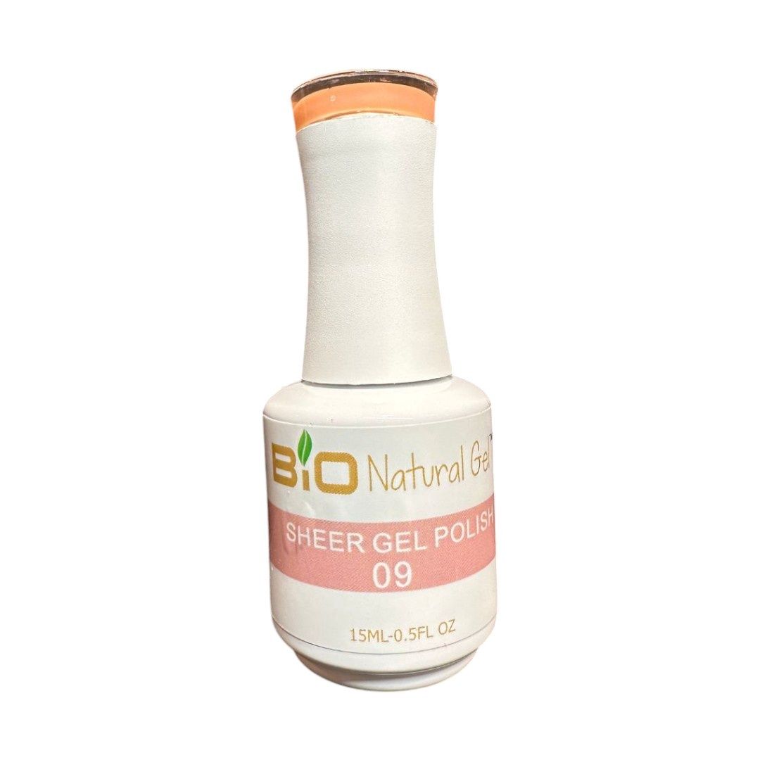Bio Natural Sheer Gel Polish 15mL, Colour: 9