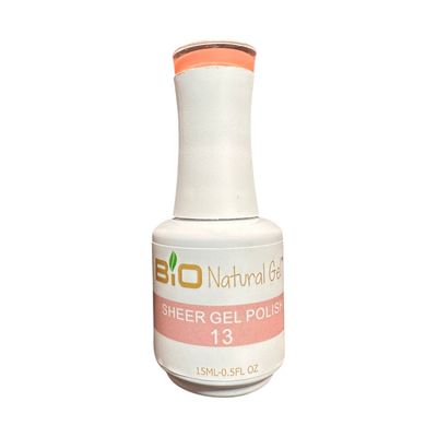 Bio Natural Sheer Gel Polish 15mL