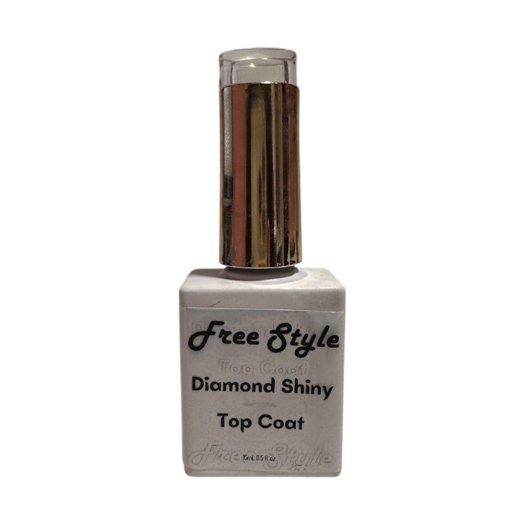 Free Style Diamond Shiny Top Coat 15mL - Gel Polish