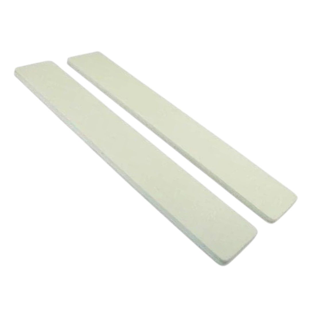 Premium Jumbo USA Nail File 80/80 (Pack of 5), Color: White