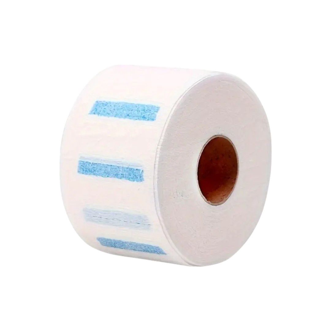Silk B Disposable Neck Ruffles, Unit: 1 Roll of 100pcs