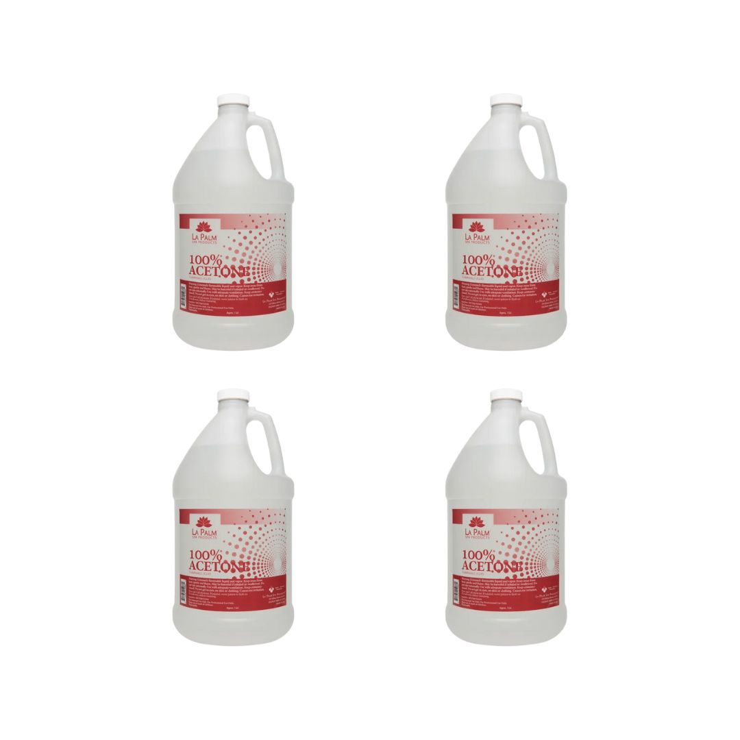 La Palm 100% Acetone {Case of 4Gal}