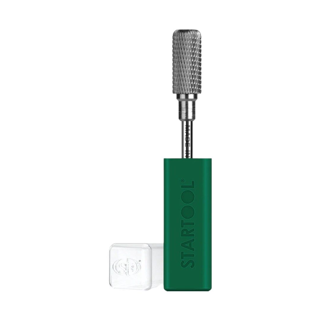 Startool Safety Round Top Silver Nail Drill Bit 3/32, Grit: Fine STF