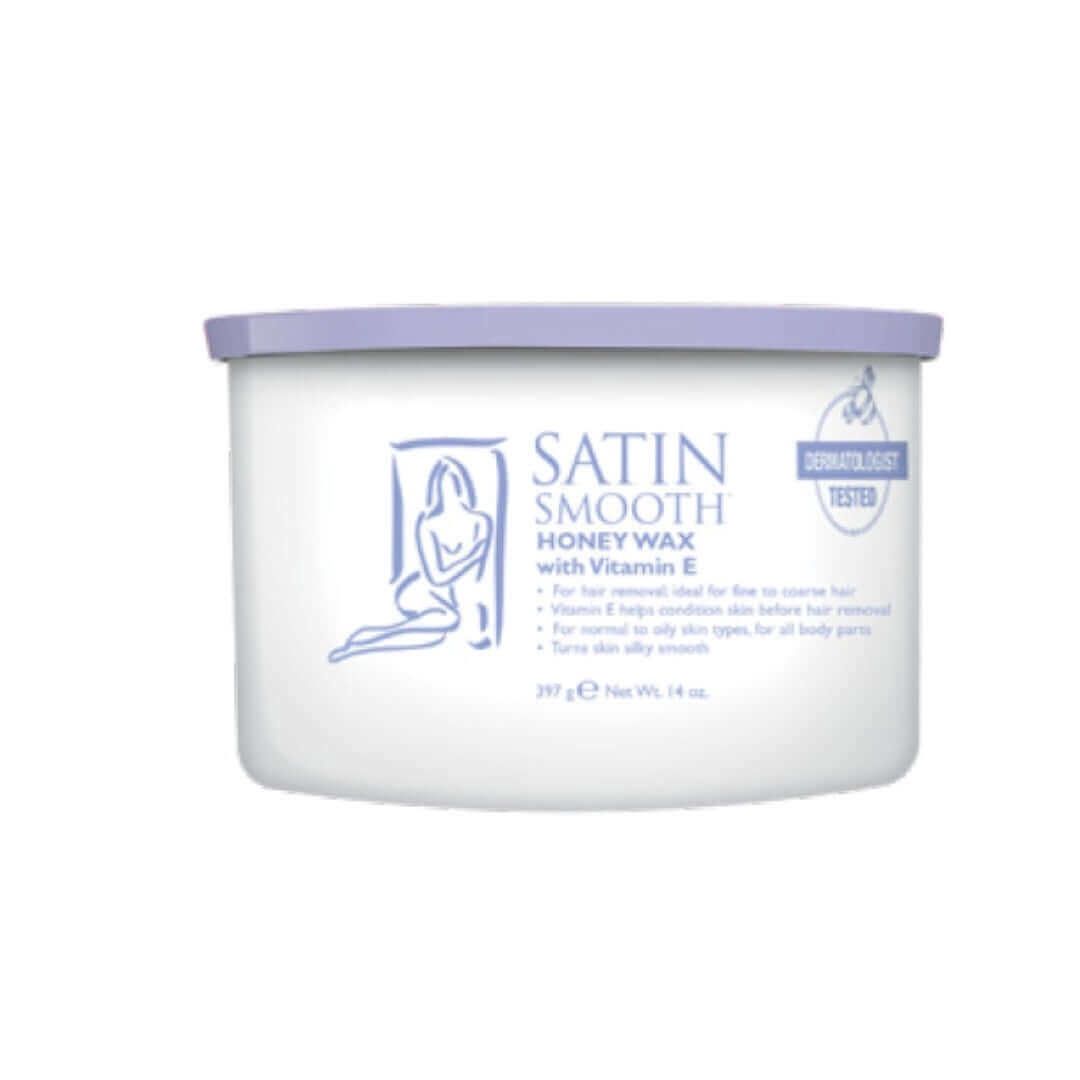 Satin Smooth Soft Wax 14oz, Scents: Honey