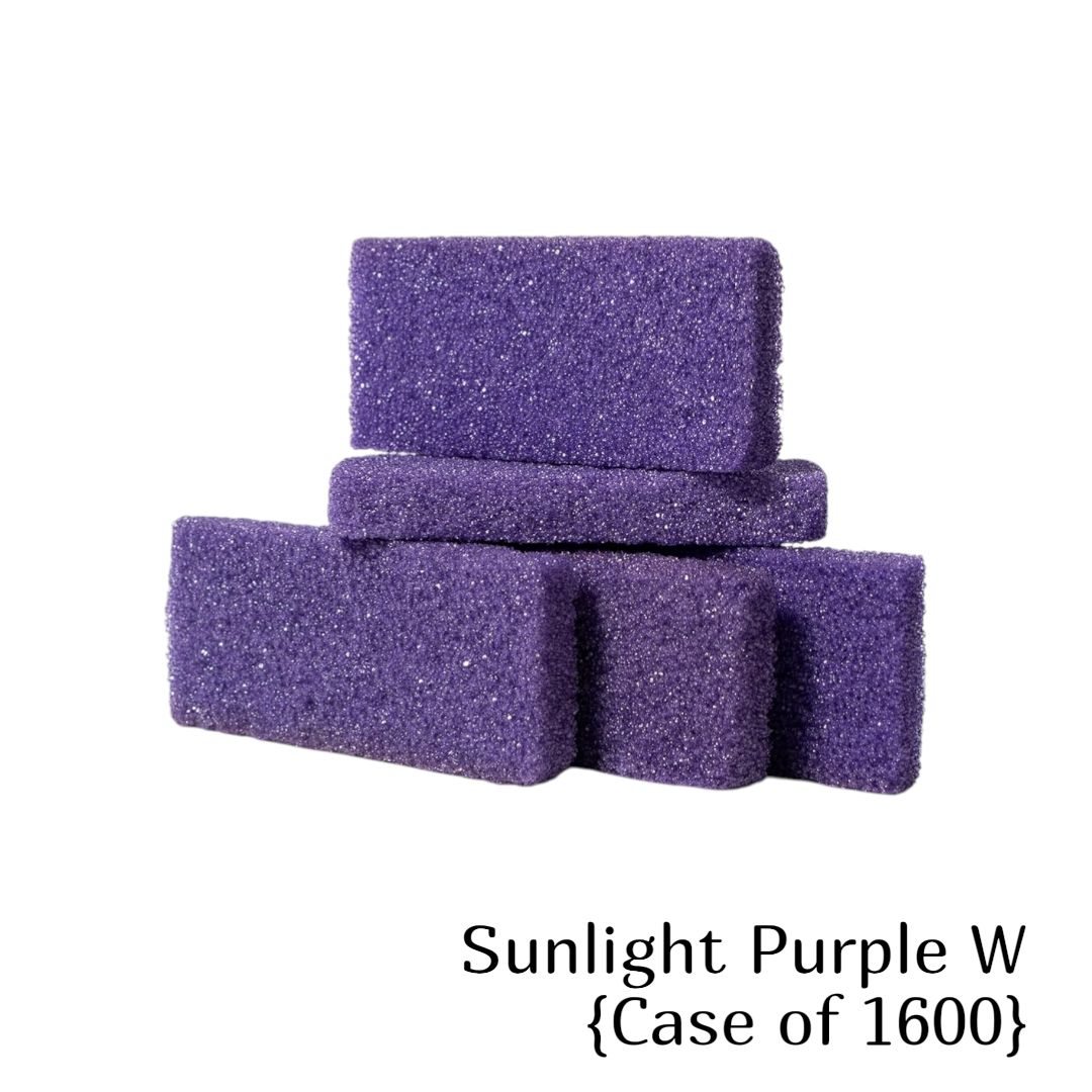 *Disposable Pumice Stone Case, Color: Sunlight Purple W {Case of 1600}