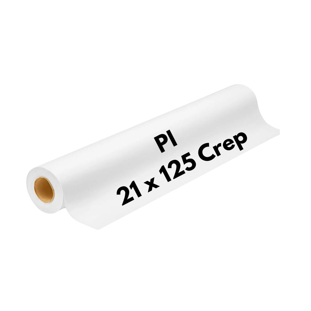 *Premium Examination Paper - Crep {Case of 12Rolls}, Material: PI 21" x 125'