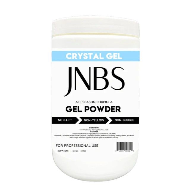 JNBS Acrylic Powder Refill 28oz - Clear