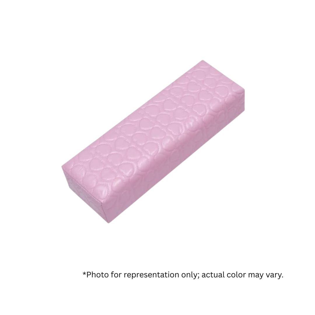 Nail Table Armrest Heart Design - Pink