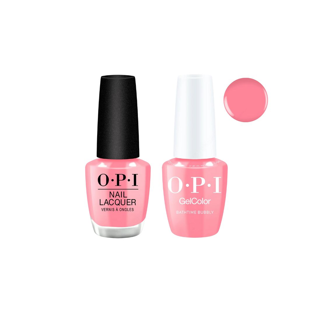 OPI Bathtime Bubbly S065 - Gel &amp; Lacquer Combo